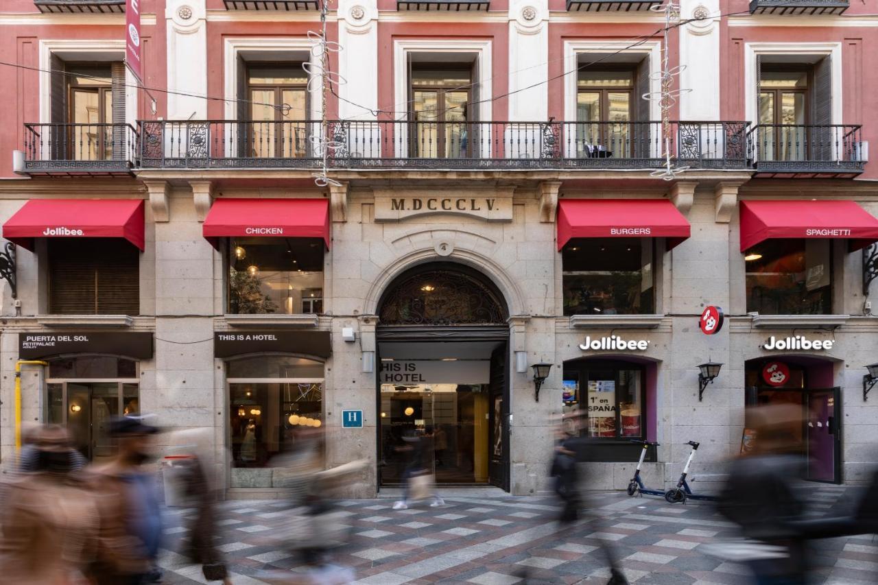 Petit Palace Puerta Del Sol Madrid Exteriér fotografie